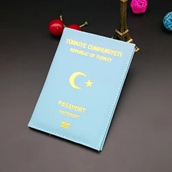 Новата Книга С Меки Корици За Паспорти От Изкуствена Кожа В Турция, За Жени И Момичета, Турски Калъф За Паспорт 2