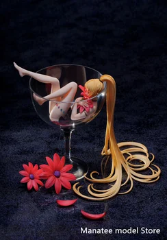 РИБОЗАТА Оригиналната Стъклена Момиче -Лили Вино 1/8 Пълна Фигурка PVC Фигурка Аниме Модел Играчки Колекция Кукла за Подарък 2