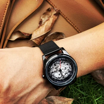 Ръчен часовник Enmex с творчески дизайн от star concept brief от неръждаема стомана с прости лице, модни кварцов дамски часовник 2