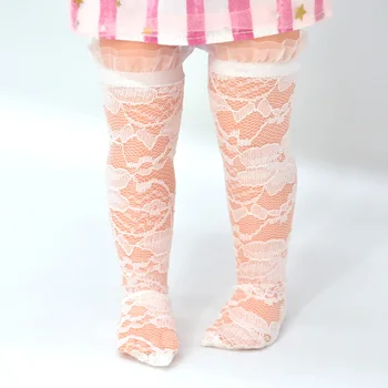 1/4 BJD кукла Модни мрежести чорапи, Подходящи за 40-43 см кукла с аксесоари и Подарък за момичета дантелени чорапи 3