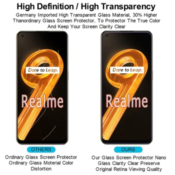 2-1 бр. Стъкло За Realme 9 9i 8s 8и 8 5G и 4G Защитно фолио за екрана на телефон Предната Защитно фолио За Realme9 Realme9 Realme 9 8 Pro Plus Стъкло 3