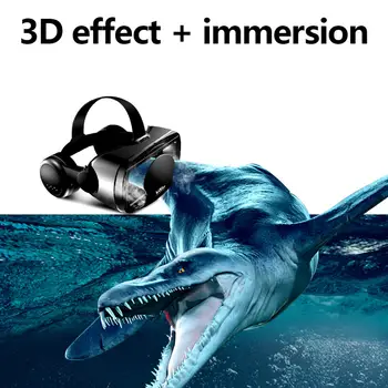 3D VR Очила на цял екран Слушалки VR за 5-7 
