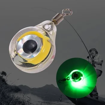 LED Риболовна Стръв лека нощ На Батерии Светещ Подводна който привлича Рибата Лампа Риболовна Стръв BHD2 3