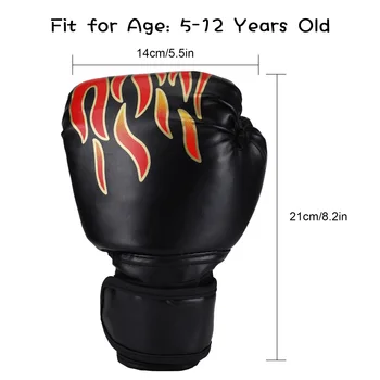 Детска Светът Бокс Кожена Ръкавица Защитна Ръкавица За Кикбоксинга Детска, Светът Бокс Тренировочная Тина Спортни Аксесоари 3