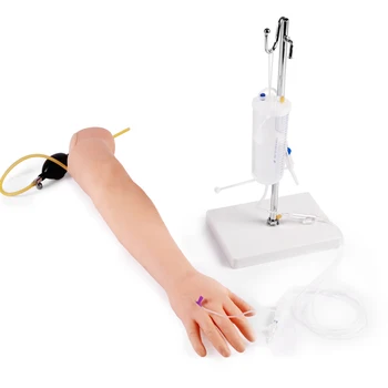 Модел ръце за венозна пункция сайт, тренировочная форма за инфузия, имитативната медицинска модел за практикуване на инжекция в ръката. 3