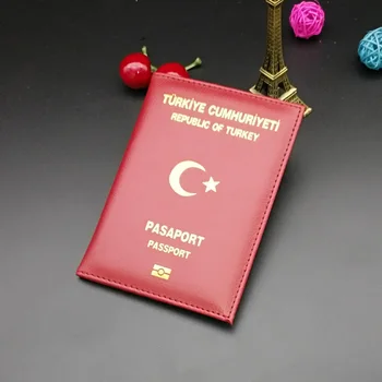 Новата Книга С Меки Корици За Паспорти От Изкуствена Кожа В Турция, За Жени И Момичета, Турски Калъф За Паспорт 3