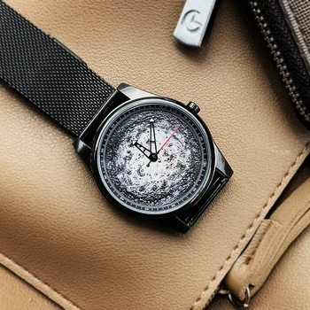 Ръчен часовник Enmex с творчески дизайн от star concept brief от неръждаема стомана с прости лице, модни кварцов дамски часовник 3