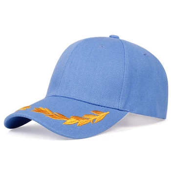 2019 нова Однотонная бейзболна шапка с принтом, модни шапки, хип-хоп, градинска шапка за татко, улични регулируеми слънчеви шапки 4