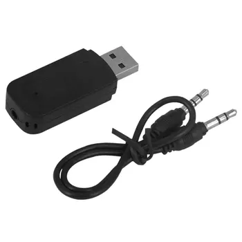 3.5 мм Конектор USB AUX Bluetooth Безжична Авто Аудиоприемник A2DP Музикален Приемник Адаптер За Мобилен телефон Android/IOS 4