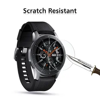 3шт Закалено Стъкло за Samsung Galaxy Watch 42/46 мм Gear Sport S2 S3 Защитно Фолио за дисплея Защитно Фолио 4