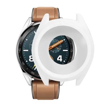 AKBNSTED Мек Защитен Силиконов Пълен Калъф Huawei Watch GT/GT Active Watch Protect Shell Аксесоари За Спортни Часа 4