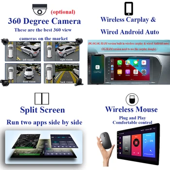 Android 12 За Honda Jazz 3 2015-2020 Fit 3 GP GK 2013-2020 Авторадио Carplay Мултимедиен Плейър GPS Навигация Екран TV 4
