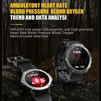 C21 Смарт Часовници Мъжки Bluetooth Покана Smartwatch IP68 Водоустойчив Наблюдение на Здравето на 360 HD 15 Дни в режим на готовност Часовници 4