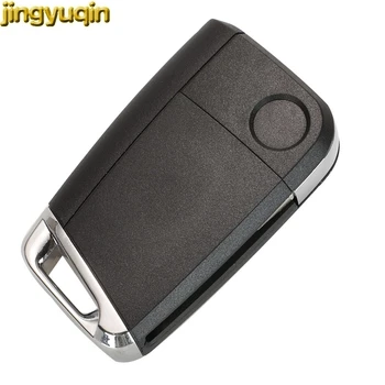 Jingyuqin Keyless-go/Полуумный Автомобилен ключ 434 Mhz MQB ID48 За VW Seat Golf 7 MK7 Touran Polo Tiguan 5G6959752AB BB 6V0959752D /Q 4
