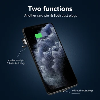 USB Micro Прахоустойчив Щекер За Samsung Xiaomi Huawei Слушалки Led Светлина Micro USB кабел за зареждане Порт Прахоустойчив Щепсела От Алуминиева Сплав Аксесоари За Телефон 4