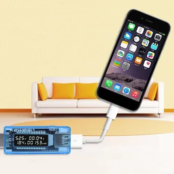 USB Зарядно Устройство за Тестер Д-р Измерване на Напрежение, Ток, Волтметър Амперметър Тестер Капацитет на Батерията Мобилен Детектор Мощност USB Метър 4