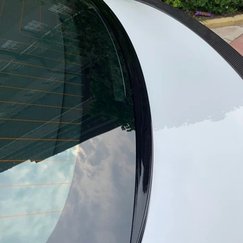 НОВОСТ-Водоустойчив Спойлер на задното стъкло на Автомобила, Задържащ Крилото на Багажника за Tesla Model 3 4
