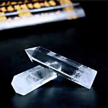 1 бр. Натурален скъпоценен камък crystal точка Crystal Бял Розов Кварц, Лечебен Камък енергиен минерален Обелиск декорация на дома 5