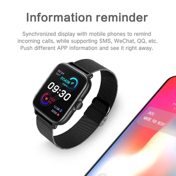 2022 Новите Смарт Часовници с пълен Сензорен Екран За Мъже и жени, Bluetooth, Отговор На Предизвикателството, умни часовници, Фитнес часовник IP67, Водоустойчива Умни Часовници за xiaomi 5