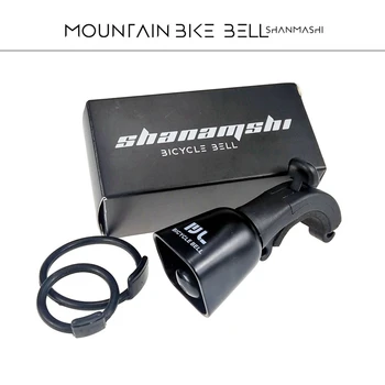 Shanmashi Открит Велосипеден Звънец Творчески Под Наем Бича Глава Звънец Рог На Велосипедни Аксесоари За Планински Велосипед За Баланс 5