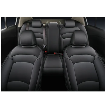 Авто Специален Калъф За столче за кола, висококачествен защитен ръкав, черна кожена възглавница на седалката За Chevrolet onix cavalier 2016 2017 2018 2019 5