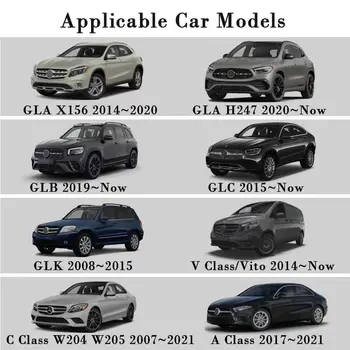 За Mercedes Benz GLA/GLB/GLC/GLK/A/C/VITO Авто Интелигентна Автоматична Автомобилната Електрическа Система за Сгъване на Огледалата за обратно виждане, Комплект Модули 5