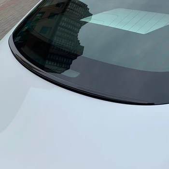 НОВОСТ-Водоустойчив Спойлер на задното стъкло на Автомобила, Задържащ Крилото на Багажника за Tesla Model 3 5