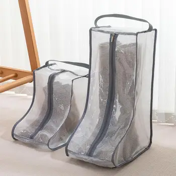 Полезна Чанта За Съхранение на Обувки, Прозрачна Чанта За Съхранение на Обувки, Преносим Защита От мухъл, Защита От Стоящи Обувки 5