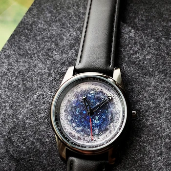 Ръчен часовник Enmex с творчески дизайн от star concept brief от неръждаема стомана с прости лице, модни кварцов дамски часовник 5